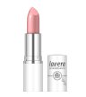 lavera cream glow lipstick peony pink lipstick organic vegan