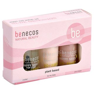 benecos nude obsession nail polish set
