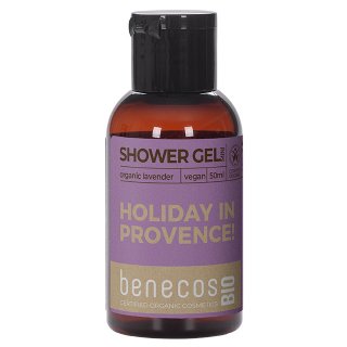 benecos holiday in provence lavender shower gel mini