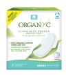organyc organic cotton sanitary pad super flow and overnight