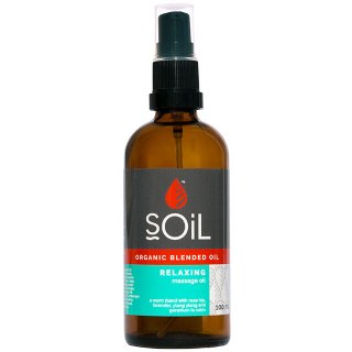 soil organic massage oil relaxing aromatherapy vegan