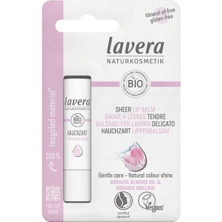 lavera sheer lip balm organic lip balm pink lip balm vegan