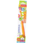 yaweco kids clip toothbrush nylon children toothbrush vegan