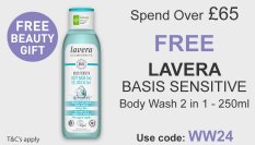 All Natural Me Spend Over £65 and Get a Free Lavera Body Wash 2 in 1. Use Code: WW24 at checkout