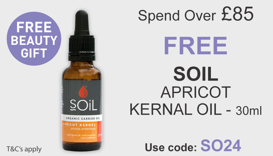 All Natural Me Spend Over 85 and Get a Free Soil Apricot Kernal Oil. Use Code SO24 at checkout