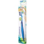 yaweco biobased toothbrush nylon medium reusable toothbrushes