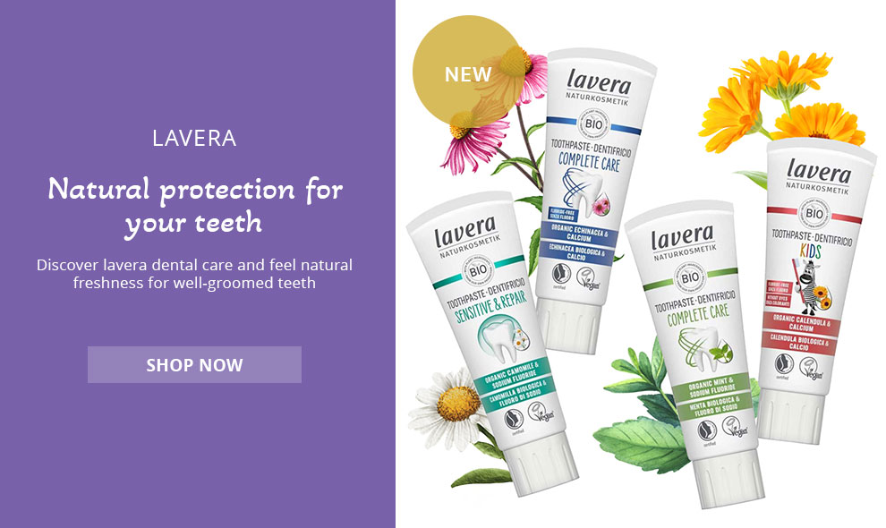 Lavera Toothpaste Gives Natural Protection To Your Teeth. Certified Natural
