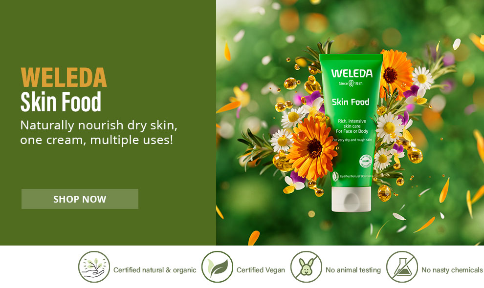 All Natural Me Range of Weleda Skin Food