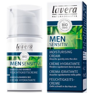 lavera organic men sensitive moisturising cream
