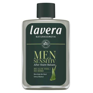 Lavera Men Sensitiv After Shave Balm Alcohol Free Aftershave Men Bottle