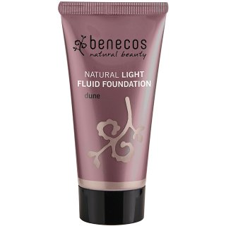 benecos natural light fluid foundation dune