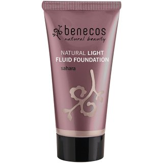 benecos natural light fluid foundation sahara