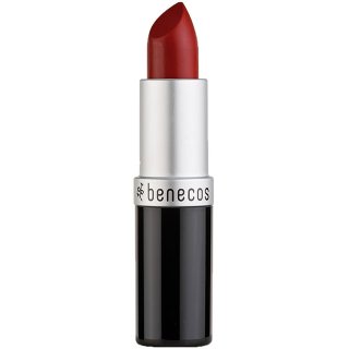 benecos lipstick catwalk red lipstick natural make up