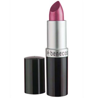 benecos natural lipstick hot pink