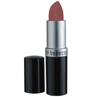 benecos natural lipstick pink honey